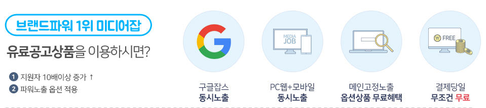채용광고노출상품안내