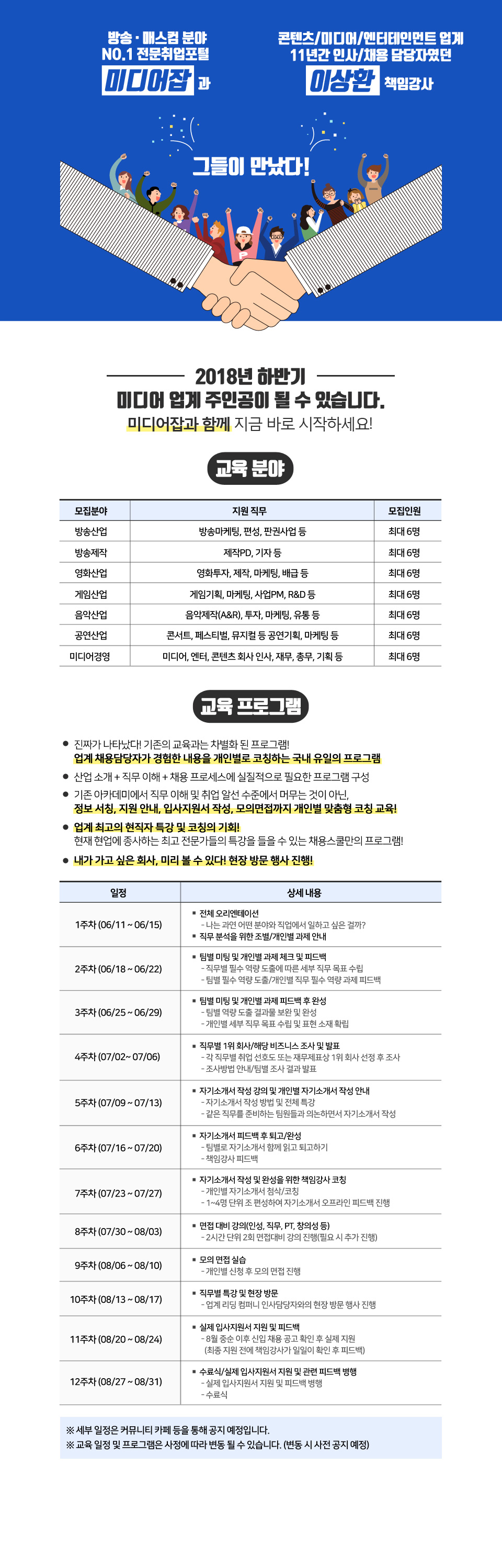 미디어잡 채용스쿨이란